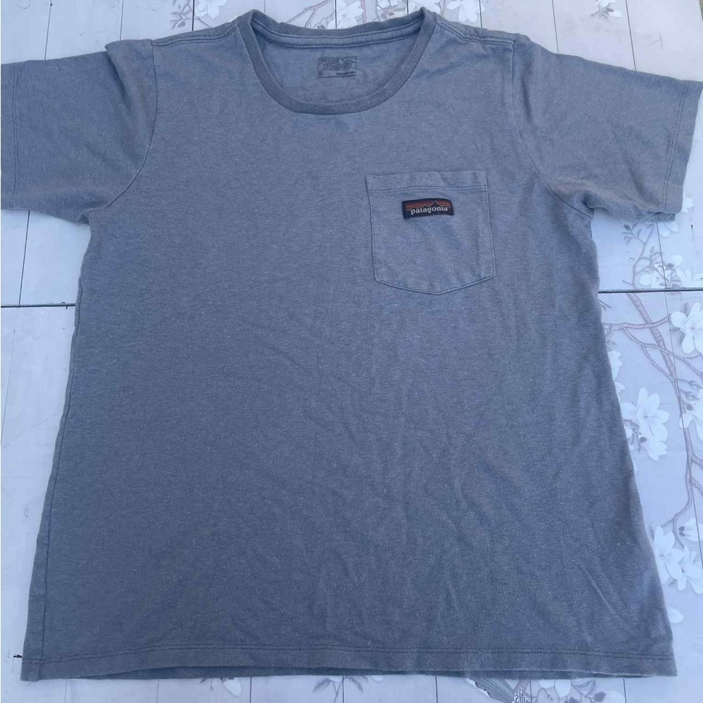 Patagonia Classic Gray Short Sleeve Tee